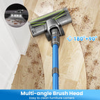 INSE Cordless Stick Vacuum Cleaner for Pet Hair Hard Floors Carpet, New S9X, 55 Mins Runtimes & 45 Kpa Powerful Suction