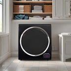 Equator Compact Vented Sensor Dryer 3.5cf/13lbs 110V Bottom digital control , Stainless Steel Drum and Sleek Design