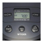 Tiger JBX-A18U 10-Cup Capacity Easy-to-Clean Micom Electric Rice Cooker (Black and Stainless Steel)