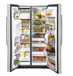 GE® Appliances 25.1 cu. ft. Fingerprint Resistant Side-by-Side Refrigerator model GSS25IYNFS