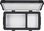 APL35 Aluminum Dual Zone 37QT Portable Cooler Black