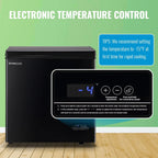 DEMULLER 5 Cu.ft Small Chest Freezer Mini Freezer Top Open Door for Dorm, Apartments Black New