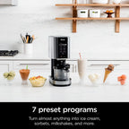 Restored Ninja Ice Cream Smoothie Maker (Refurbished)