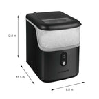 Frigidaire, 33 Lbs. Nugget Ice Maker, Black Stainless Steel, EFIC228