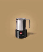 illy Electric Milk Frother- Black & Stainless Steel