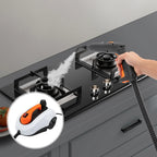 TOOL1SHOoo Steam Cleaner,Electric Household Steamer,High Pressure Multipurpose Rolling Cleaning Machine For carpet Upholstery Floor Car Detailing Home Interior