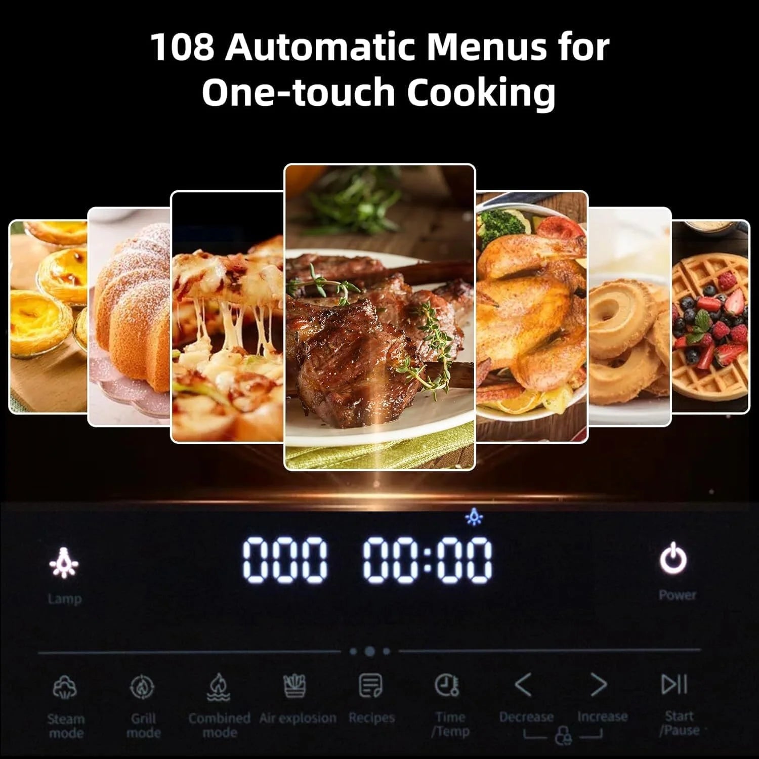24" Single Wall Ovens, with 2.5 Cu.ft., 3000W 240V