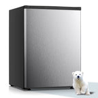 Electactic Upright Freezer, Energy Saving 2.1 Cu.ft Single Door Compact Upright Freezer with Reversible Door(White)