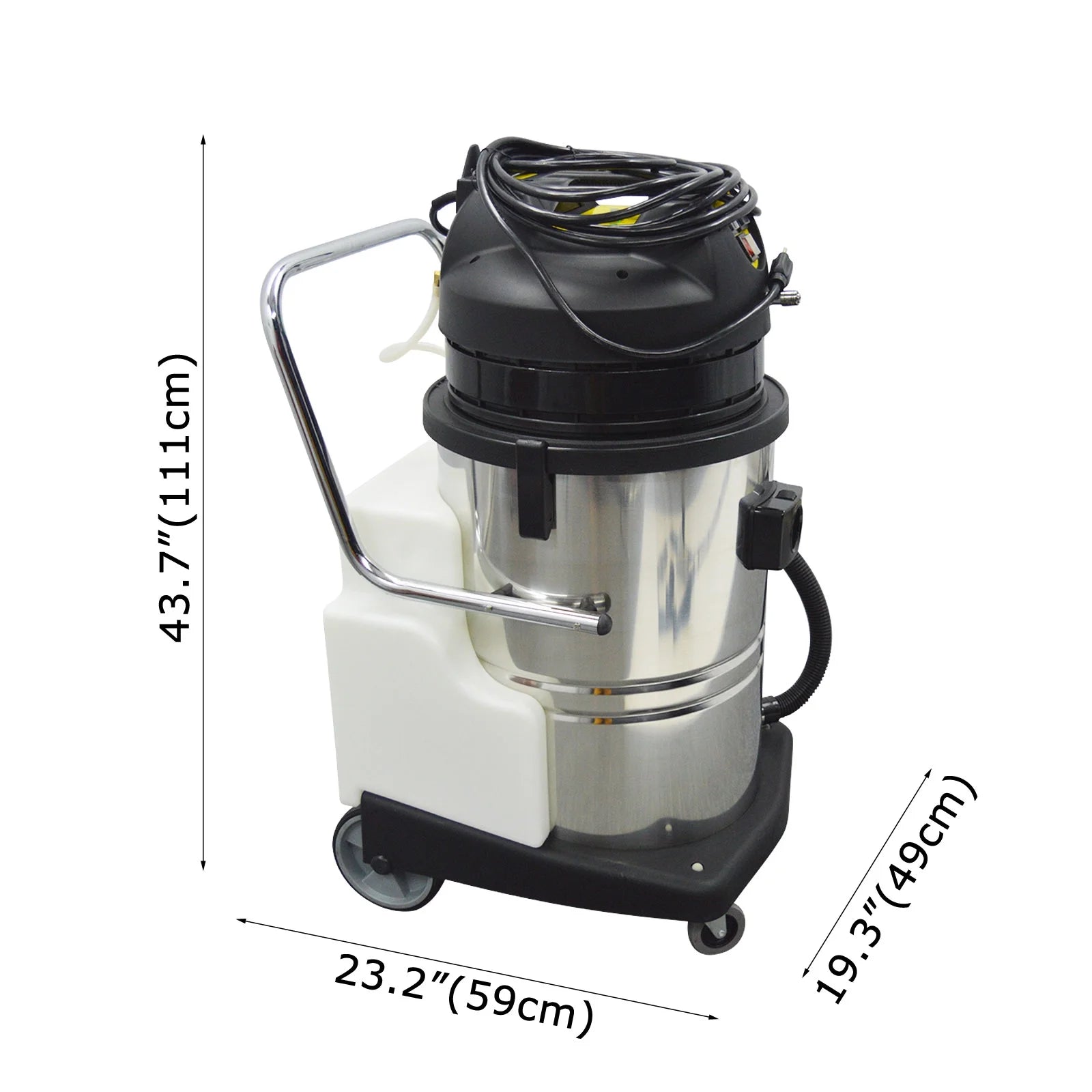 INTBUYING Carpet Cleaning Machine Carpet Extractor 30L/40L/60L/80L 110V/220V