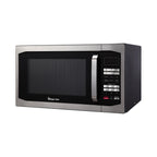 Magic Chef 1.6 Cu. ft. 1100W Countertop Microwave Oven with Push-Button Door in Black, New