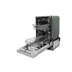 Sunpentown 18" Built-In Dishwasher with Heated Drying, Energy Star, Stainless Steel, SD-9254SS