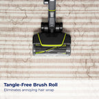 BISSELL Pet Hair Eraser Slim Corded Stick Vacuum, Carpet, Area Rugs, Hard Floor, Upholstery, Lightweight, Swivel Steering, Tangle-Free Brish Roll, 3875, Black