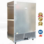 Commercial Reach in Refrigerator, 54" x 32" x 81 1/2", 42 Cubic Ft, Double Door Stainless Steel Fridge, NSFcertified