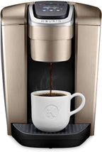 Keurig K-Elite Coffee Maker, Single Serve K-Cup Pod Coffee Brewer, With Iced Coffee Capability, Brushed Slate