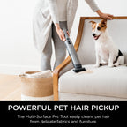 Shark Cordless Handheld Vacuum , Wandvac, for Pet Hair, Carpet & Car, Powerful suction, high speed brushless motor, ultralight weight, with easy emptying and charging dock, WV200, Graphite