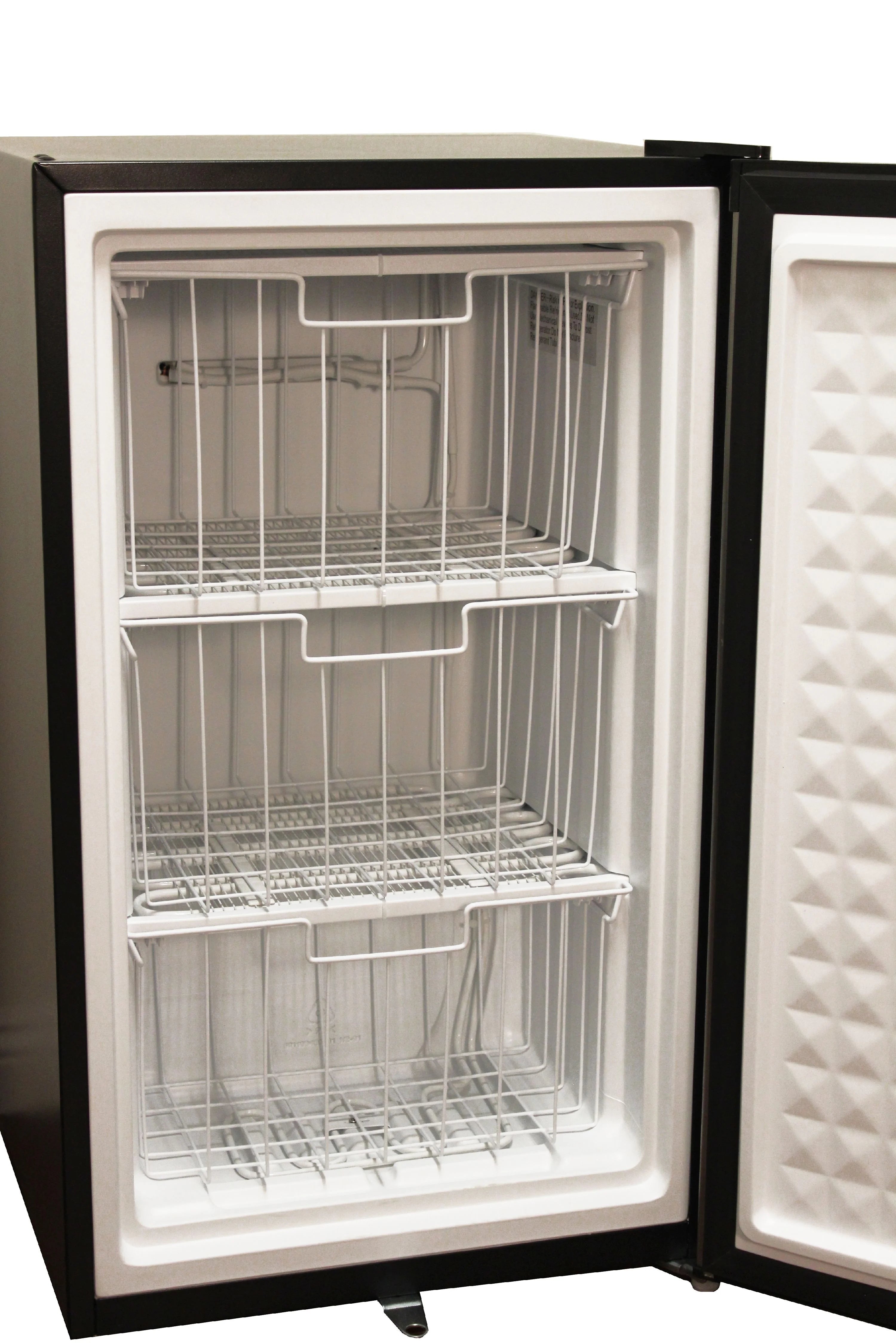 Sunpentown 3.0 Cu ft Upright Freezer with Energy Star, Stainless Steel