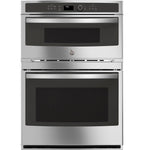 GE Appliances PT7800SHSS 30 Inch Electric Double Wall Oven/Microwave Combo Stainless Steel