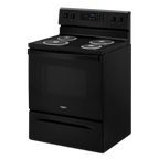 WHIRLPOOL WFC150M0JW 30" freestanding coil electric range