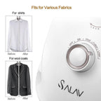Salav 1500 Watts Adjustable Home Commercial Fabric Iron Garment Steamer, White