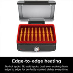 Restored Ninja GR100 Sizzle Smokeless Indoor GrillBundle with 2 Year Enhanced Protection Pack (Refurbished)