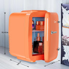 Fridge Portable Thermoelectric 4 Liter Cooler and Warmer for Skincare,  Friendly Beauty Fridge For Foods,Medications, Cosmetics, Breast Milk, Medications Home and Travel