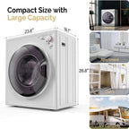 VINGLI 110 V Electric Compact Front Load Tumble Portable Clothes Dryer