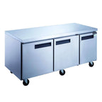 Dukers DUC72F 7225 in Undercounter Commercial Freezer, Stainless Steel