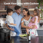 CUCKOO CRP-PK1001S 10-Cup (Uncooked) / 20-Cup (Cooked) Heating Pressure Rice Cooker & Warmer (Black)