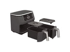 Restored Ninja Foody DZ201 6-in-1 8-qt. 2-Basket Air Fryer with Dual Zone Technology (Refurbished)
