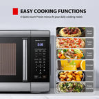 Toshiba 2.2 cu. ft. 24.4'' Microwave Oven in Stainless Steel