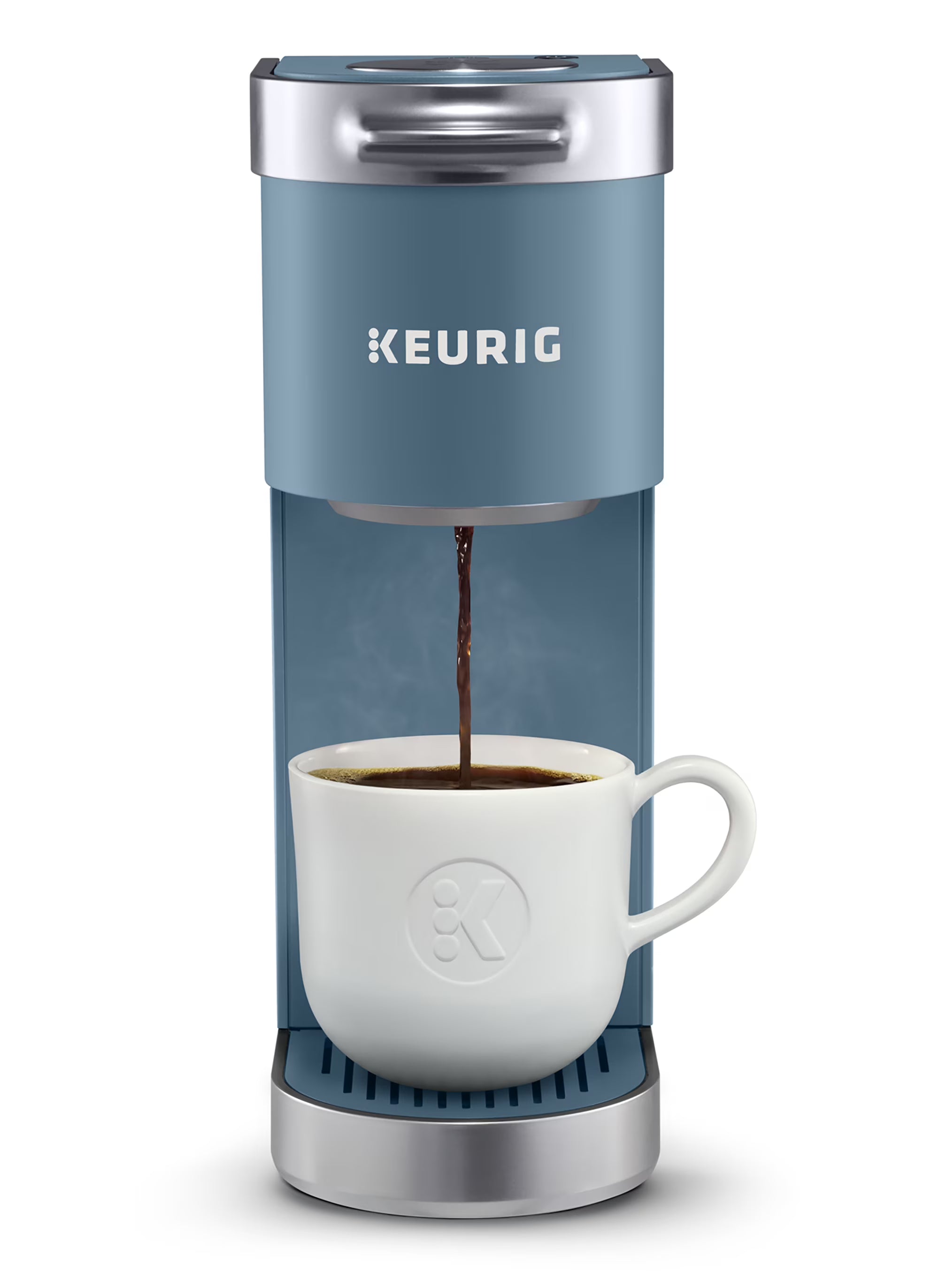 Keurig K-Mini Plus Single Serve K-Cup Pod Coffee Maker, Evening Teal