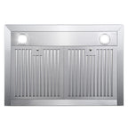 Cosmo 30 in. Ducted Range Hood in Stainless Steel with Touch Controls, LED Lighting and Permanent Filters