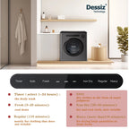 Dessiz Compact Laundry Dryer - Grey