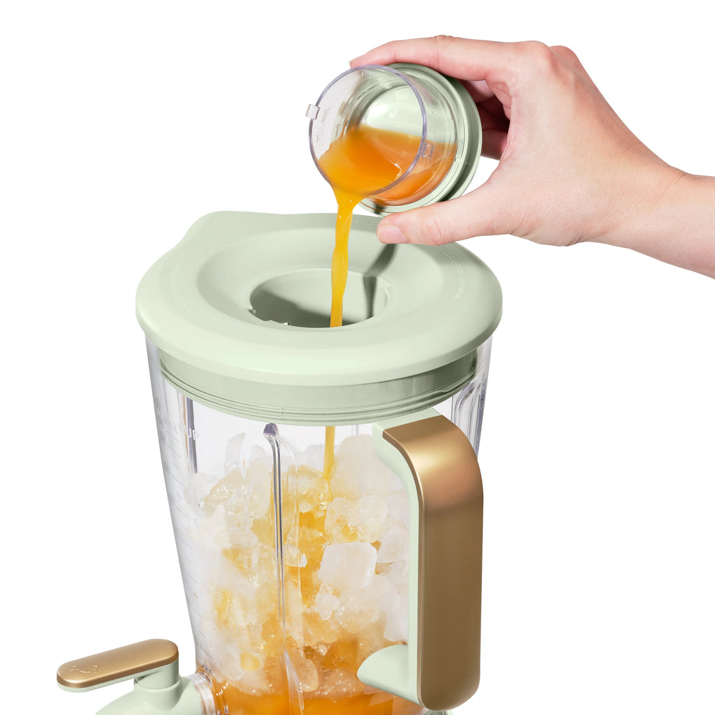 Beautiful Slush Crush 60 oz 4-Speed Frozen Drink Maker, White Icing by Drew Barrymore