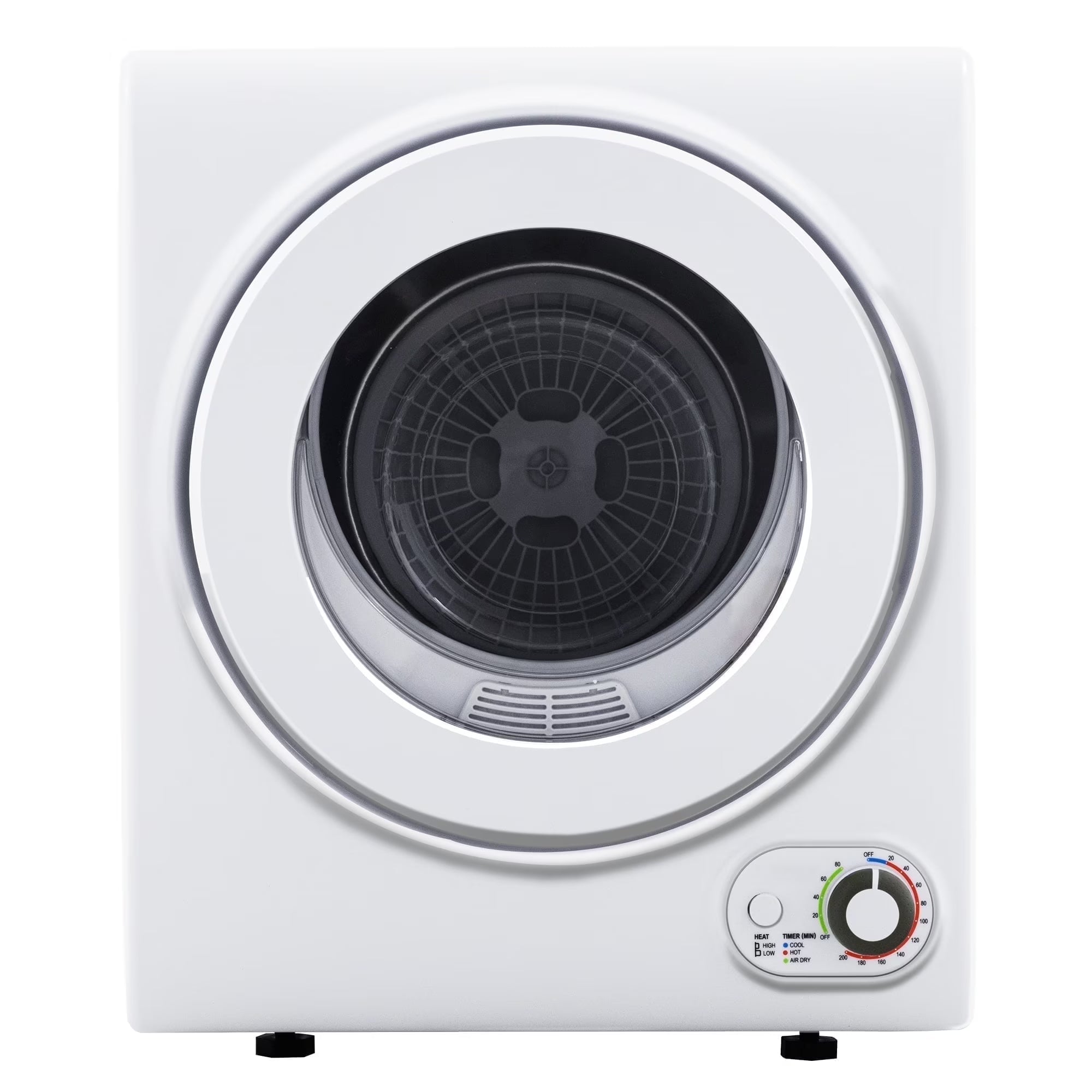 Simzlife 1.6 Cu. ft. Portable Clothes Dryer, Electric Compact Dryer Machine, 19.5 in W, 23.6 in H