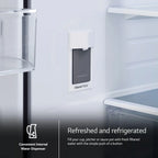 LG LRFLC2716S 27 Cu. Ft. Stainless Counter-Depth 3-Door French Door Smart Refrigerator