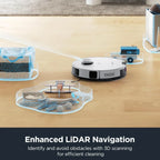 Eureka Cordless Robot Vacuum Cleaner - Suction and Auto Lifting Mop