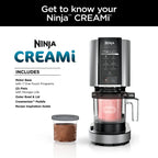 Restored Ninja Ice Cream Smoothie Maker (Refurbished)