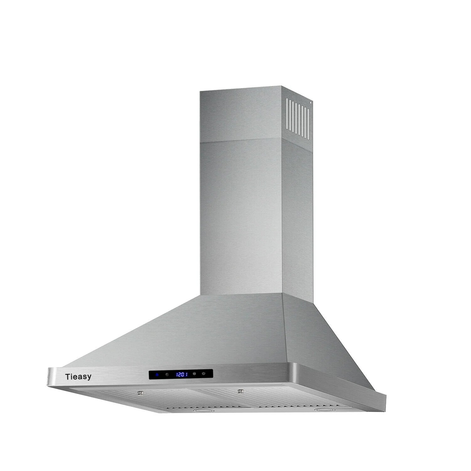 30 inch 760 CFM Wall Mount Range Hood Stainless Steel Stove Cook Vent LED Lights