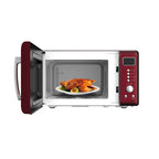 Frigidaire 0.7 Cu. Ft. Retro Countertop Microwave Oven, Black and Gold