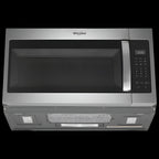 Whirlpool 1.7 Cu. Ft. Microwave Hood Combination Black