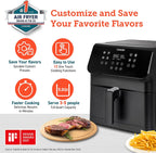 Cosori Air Fryer Oven Combo 5.8 Qt Max Xl Large Cooker