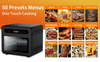 Smart Pizza Oven Air Fryer Kitchen Food Processor Baking Electric Oven Grill Pan Toaster