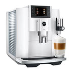 Jura E8 Automatic Espresso Machine | 17 Recipes | Piano White | 15683