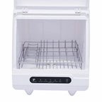 1200W Portable Countertop Dishwasher 5 Washing Programs Compact Countertop Dishwasher 360�� Spray Dish Washing For Kitchen,Apartment, Dorm, Office & Rvs