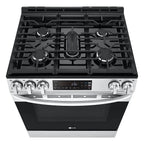 LG LSGL5831F 5.8 Cu. Ft. Stainless Smart Slide-In Gas Range