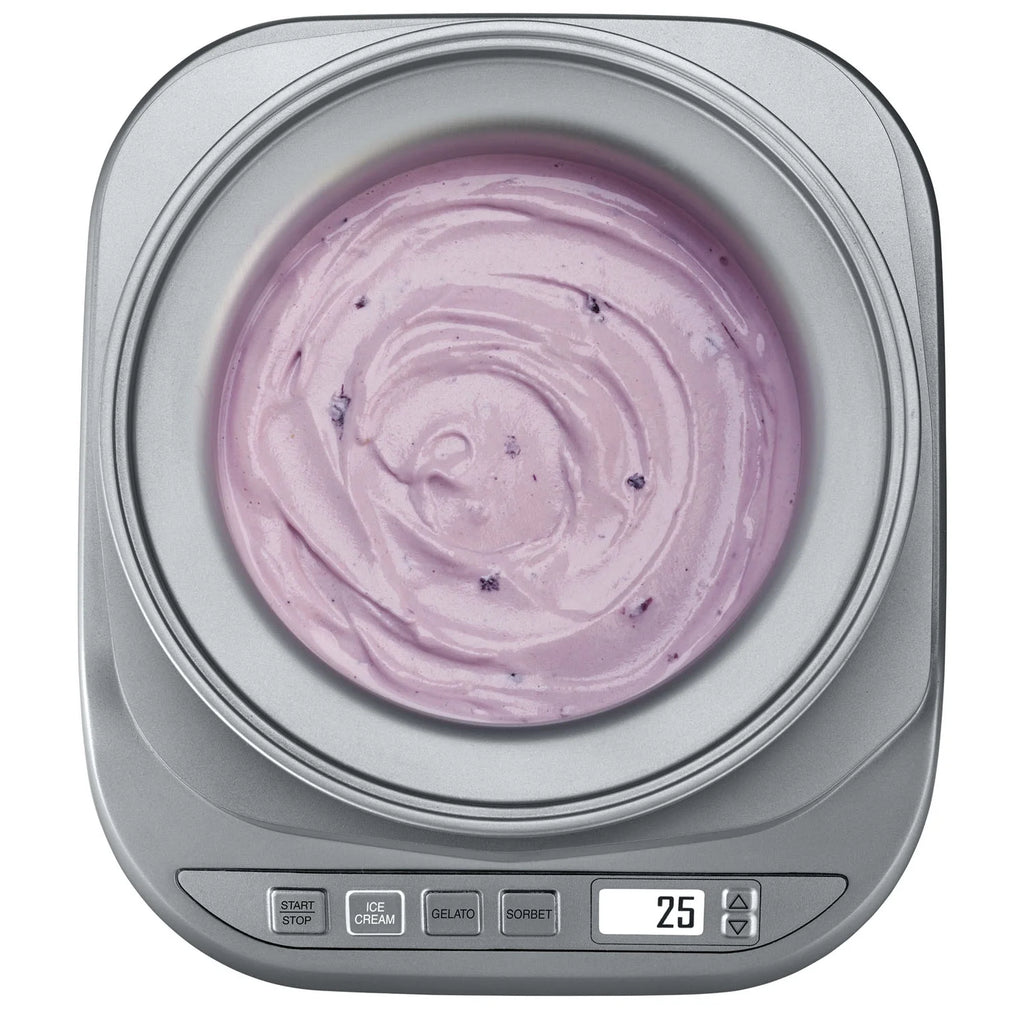 Cuisinart ICE-70 Electronic Ice Cream Maker, Brushed Chrome + Smart Stick Hand Blender