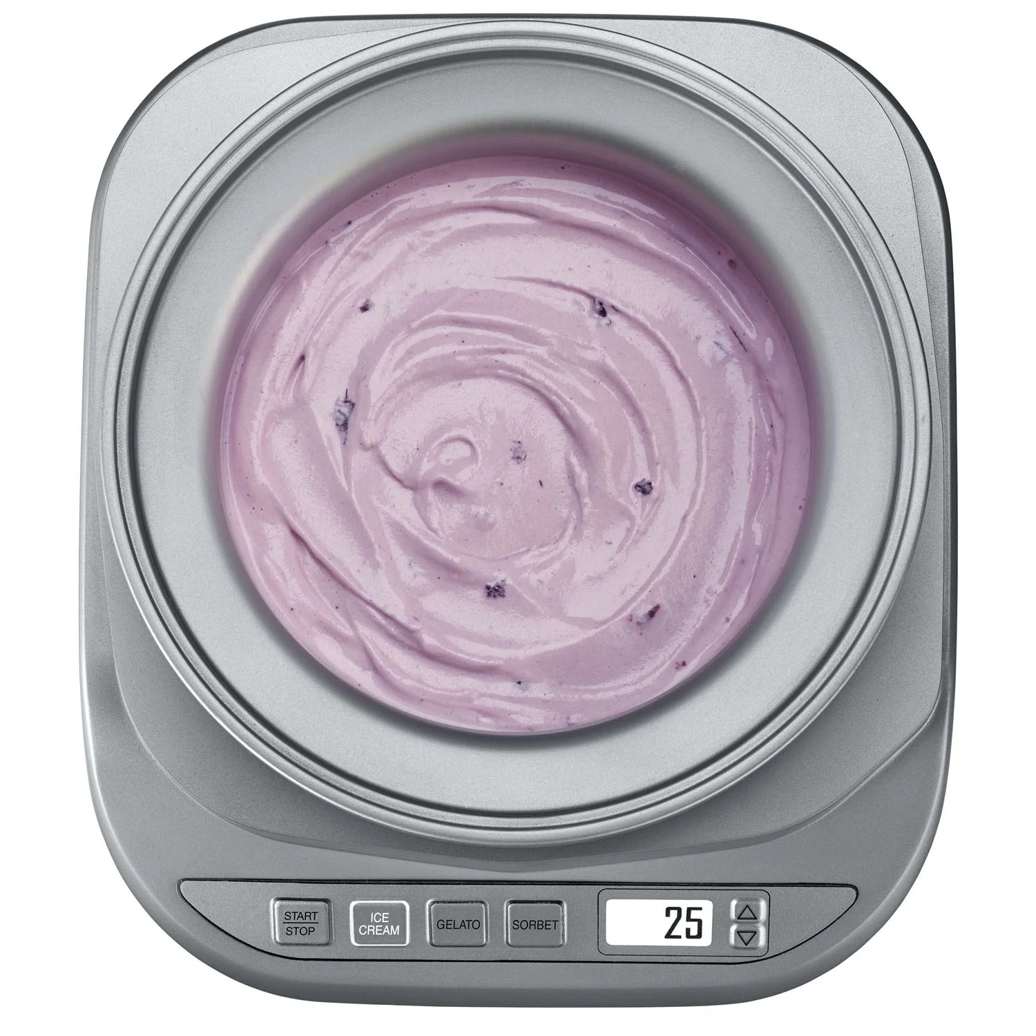 Cuisinart - ICE-70 Electronic Ice Cream Maker, Brushed Chrome