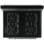 Element 30 Inch 4 Burners 5.2 cu. ft. Freestanding Gas Range, Stainless Steel