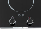 2100W Electric Induction Cooktop Stove Top 2-Burner Touch Control + Child Lock